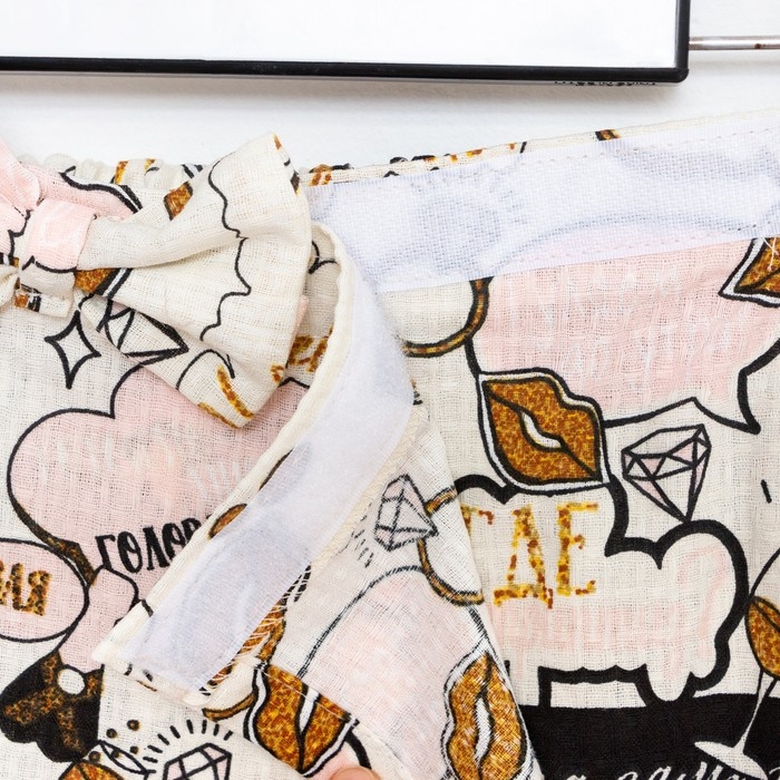 Набор для сауны Этель Набор для сауны Этель "Девичник" парео с бантиком+полотенце 80х150 см+повязка,100% хл