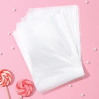 Набор пакетиков для упаковки леденцов, 100 шт, 12,5×17 см, цвет прозрачный Набор пакетиков для упаковки леденцов, 100 шт, 12,5×17 см, цвет прозрачный