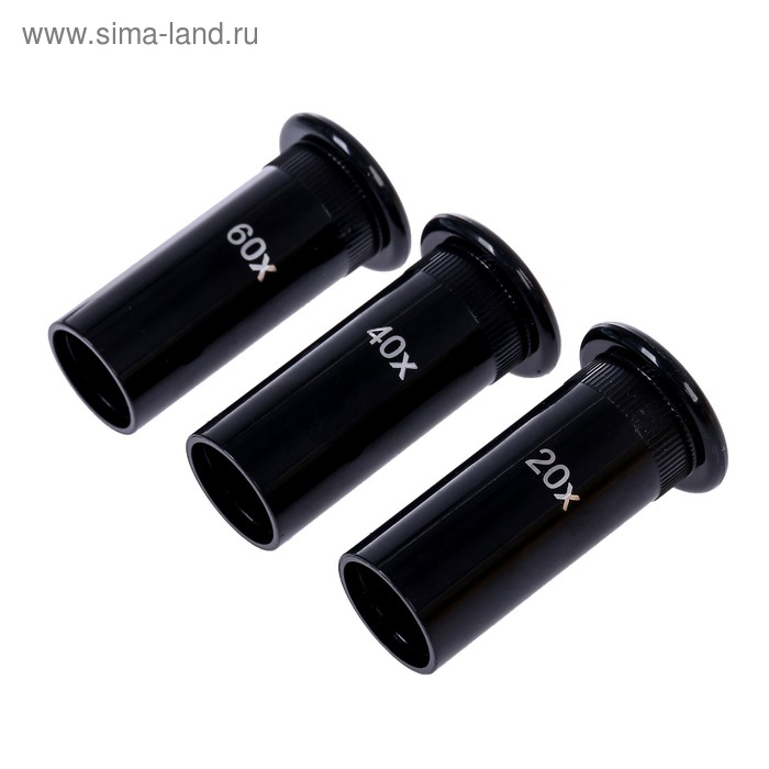 Телескоп детский &laquo;Юный астроном&raquo;, 20х, 40х, 60х, с штативом, цвета МИКС