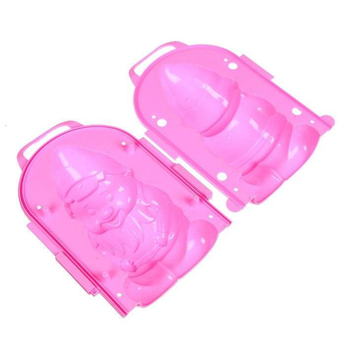 Снежколеп-песколеп &laquo;Гномик&raquo; + красящий порошок 15 г, набор, цвета МИКС, на новый год