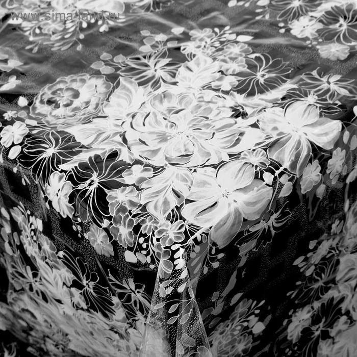 Скатерть без основы многоразовая &laquo;Ажурная&raquo;, 132&times;220 см, цвет микс