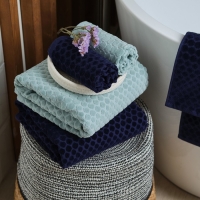 Полотенце махровое Love Life &laquo;Комфорт&raquo; 50х90 см, темно-синий, 100% хл, 500 гр/м2