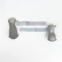 Ботинки для собак, резиновые, набор 4 шт, размер M , серые Ботинки для собак, резиновые, набор 4 шт, размер M , серые