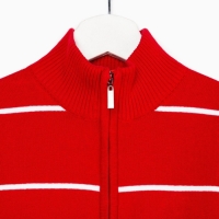 Джемпер для мальчика, цвет красный/цвет белый, рост 104 см (4) Джемпер для мальчика, цвет красный/цвет белый, рост 104 см (4)