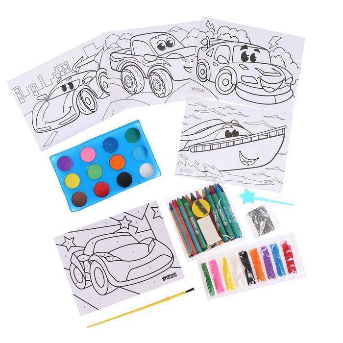 Набор для рисования &laquo;Гонки&raquo;