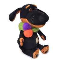 Мягкая игрушка "Ваксон BABY в снуде с помпонами", 19 см VB-016 Мягкая игрушка "Ваксон BABY в снуде с помпонами", 19 см VB-016