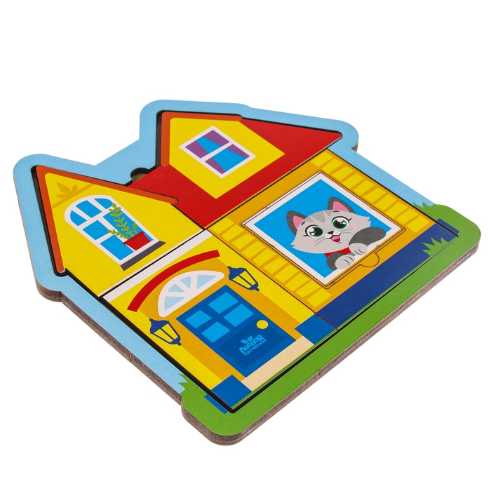 Головоломка &laquo;Дом&raquo; для самых маленьких