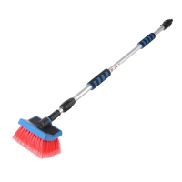 Щётка для мытья М5, телескопическая, 160 см, с краном, d 21,6/18 мм Щётка для мытья М5, телескопическая, 160 см, с краном, d 21,6/18 мм