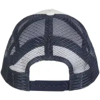 Бейсболка Blink, молочно-белая с синим (деним) Бейсболка Blink, молочно-белая с синим (деним)