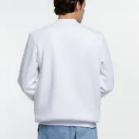 Бомбер Graduate, белый, размер XL