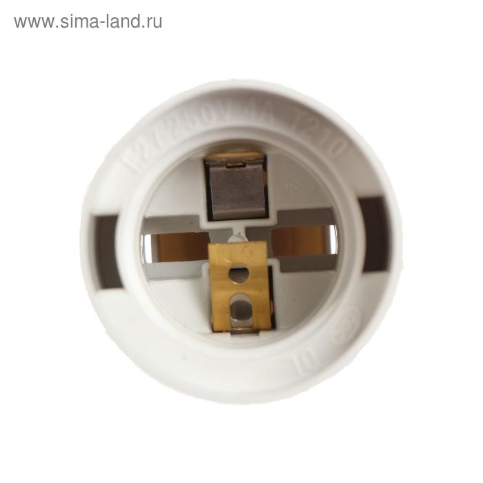 Патрон подвесной, E27, с клеммной колодкой, белый Патрон подвесной, E27, с клеммной колодкой, белый