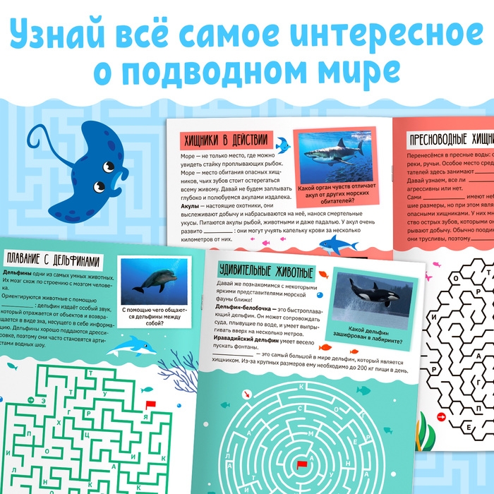 Книга &laquo;Лабиринты и факты. Удивительный подводный мир&raquo;, 24 стр.3