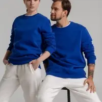 Свитшот унисекс King, ярко-синий, размер S