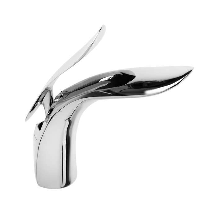 Смеситель для раковины ZEIN Z3882, однорычажный, интерьерный, высота 15 см, латунь, хром Смеситель для раковины ZEIN Z3882, однорычажный, интерьерный, высота 15 см, латунь, хром