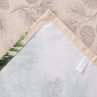 Скатерть "Этель" Еловые ветви 220х148+/- 3см, 100% хлопок, саржа 190 гр/м2 Скатерть "Этель" Еловые ветви 220х148+/- 3см, 100% хлопок, саржа 190 гр/м2