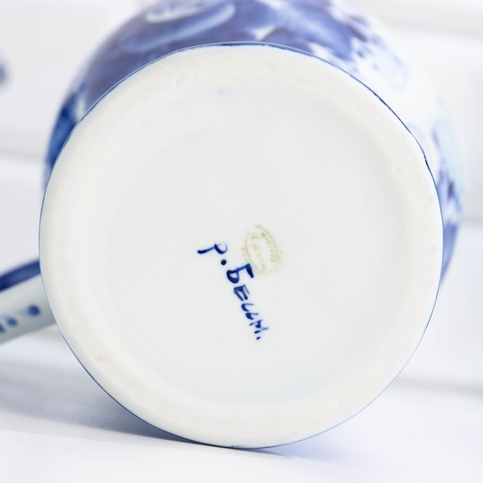 Кувшин &laquo;Лето&raquo;, 17,2х17,2х29 см, 1,6 л, гжель