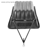 Сани волокуши PolimerList Большие СВП-170, 170х90х26/40 см, обвязка, дышло, с отбойником Сани волокуши PolimerList Большие СВП-170, 170х90х26/40 см, обвязка, дышло, с отбойником