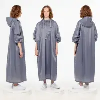 Дождевик-анорак R1, синий, размер M/L