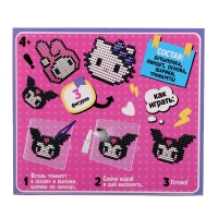 Аквамозаика «Китти», более 1000 шариков, 3 фигурки Аквамозаика «Китти», более 1000 шариков, 3 фигурки