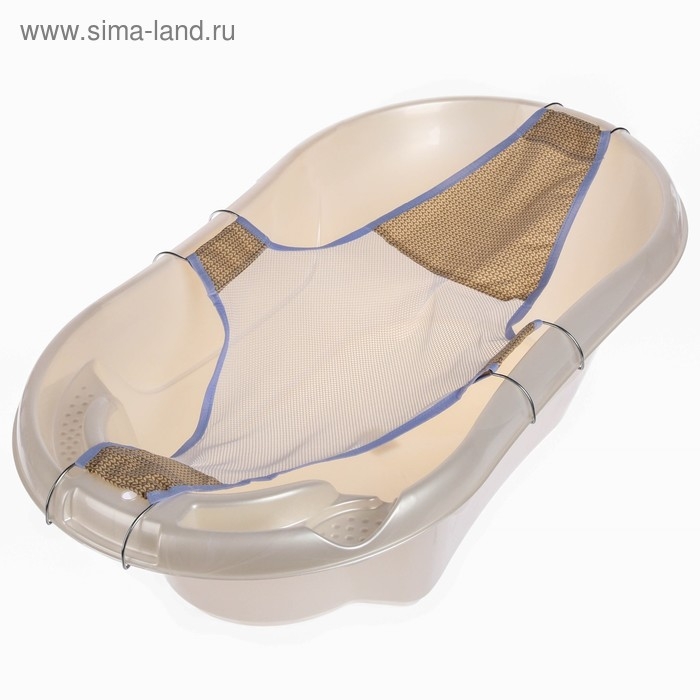 Гамак для купания новорожденных, сетка для ванночки детской, 95х56см, цвет МИКС