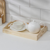 Поднос для завтрака Доляна Woodie, 32&times;20 см, сосна