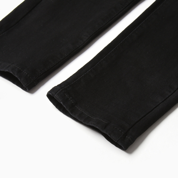 Джинсы для девочек, цвет чёрный, рост 116 см Джинсы для девочек, цвет чёрный, рост 116 см