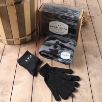 Набор подарочный "Никаких преград" плед, носки, перчатки Набор подарочный "Никаких преград" плед, носки, перчатки