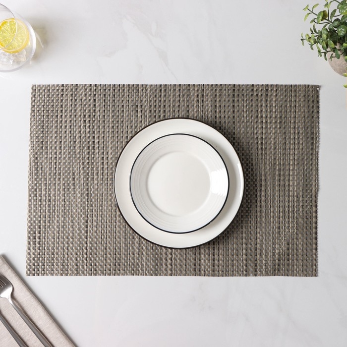 Салфетка сервировочная на стол «Шахматы», 45×30 см, цвет МИКС Салфетка сервировочная на стол «Шахматы», 45×30 см, цвет МИКС