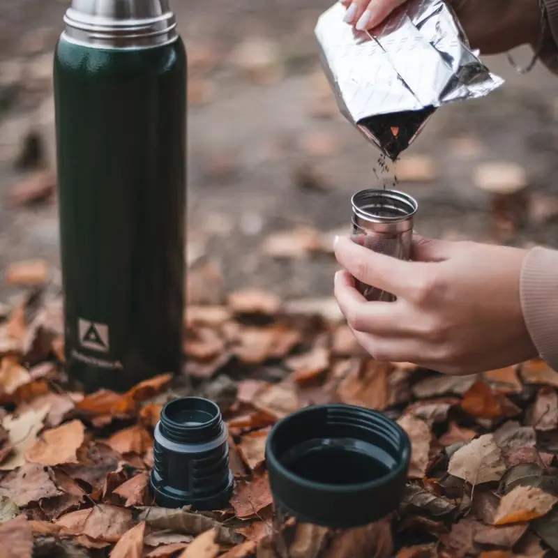 Термос «Арктика 900» с ситечком, зеленый Термос «Арктика 900» с ситечком, зеленый