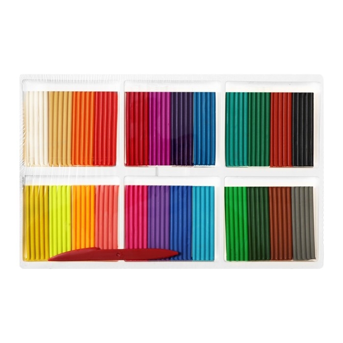 Пластилин 24цв 480г Луч Пластилин 24цв 480г Луч "Аниме" (сиреневый)