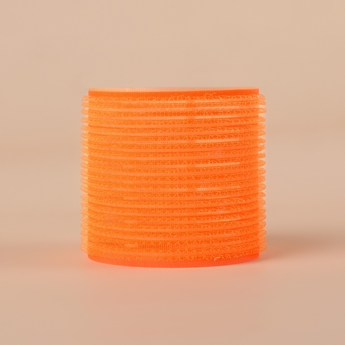 Бигуди &laquo;Липучка&raquo;, d = 6 см, в косметичке, 6 шт, цвет МИКС