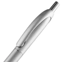 Ручка шариковая Bright Spark, серебристая Ручка шариковая Bright Spark, серебристая