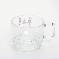 Новый год. Кружка стеклянная &laquo;С Новым годом!&raquo;, 270 мл