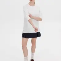 Лонгслив унисекс Siluetti Fuori, молочно-белый, размер S/M