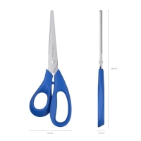 Ножницы для левшей, 18 см, ErichKrause Dynamic, увеличенная толщина лезвий, МИКС Ножницы для левшей, 18 см, ErichKrause Dynamic, увеличенная толщина лезвий, МИКС