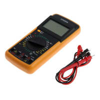 Мультиметр ТУНДРА DT-9205А, ACV/DCV, ACA/DCA, 200-200M&Omega;, 20nF-200mF, прозвон