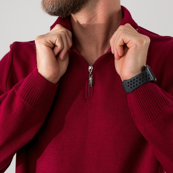 Кардиган мужской SL, 46, бордовый Кардиган мужской SL, 46, бордовый