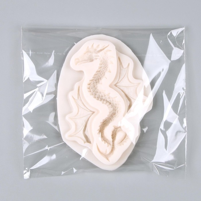 Форма силиконовая универсальная «Большой дракон», 15,2 × 5,2 × 1,5 см Форма силиконовая универсальная «Большой дракон», 15,2 × 5,2 × 1,5 см