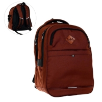 Рюкзак молодёжный Stavia, 40 х 28 х 18 см, эргономичная спинка, Stavia "Город-1", коричневый Рюкзак молодёжный Stavia, 40 х 28 х 18 см, эргономичная спинка, Stavia "Город-1", коричневый