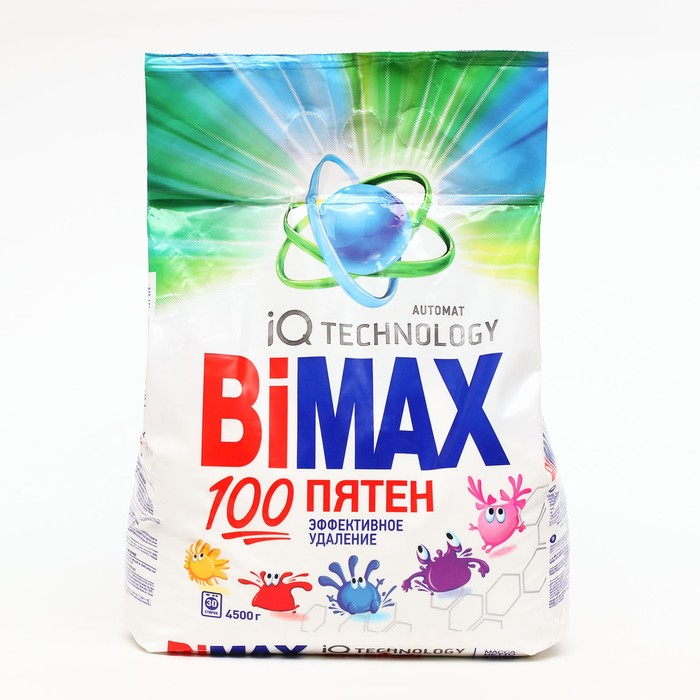 Порошок BiMax 100 пятен Automat, 4,5кг Порошок BiMax 100 пятен Automat, 4,5кг