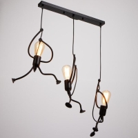 Светильник BayerLux 1949/3 E27 40Вт черный Светильник BayerLux 1949/3 E27 40Вт черный