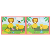 Книжка с наклейками &laquo;Зоопарк&raquo;