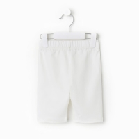 Велосипедки для девочки MINAKU цвет молочный рост 122 см Велосипедки для девочки MINAKU цвет молочный рост 122 см