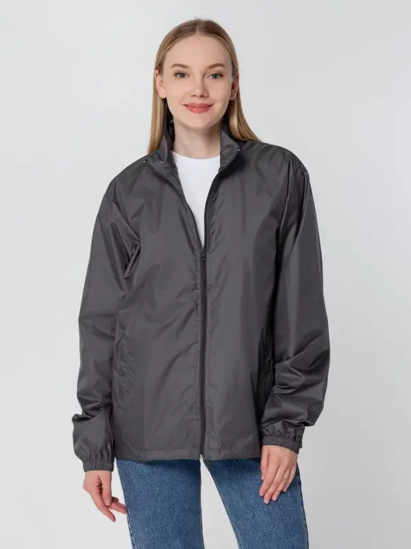 Ветровка Kivach, темно-серая (графит), размер XL