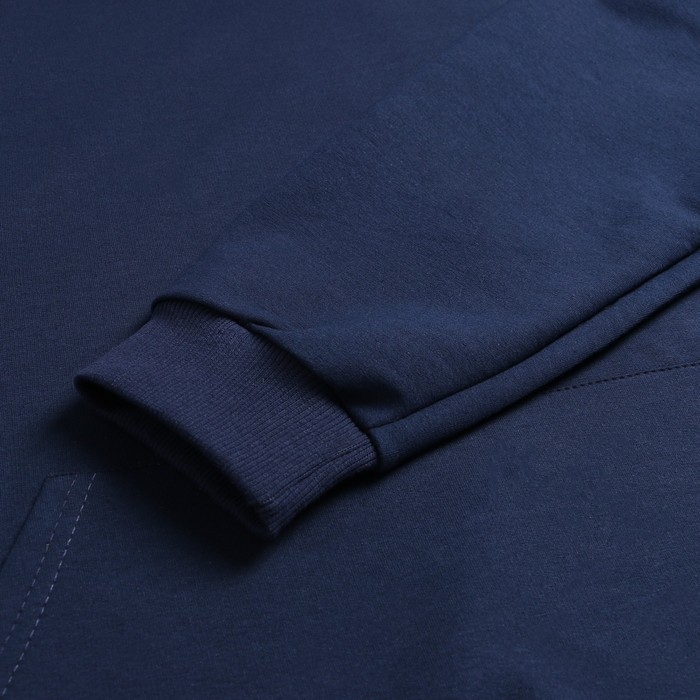 Толстовка мужская, цвет тёмно-синий, размер 50