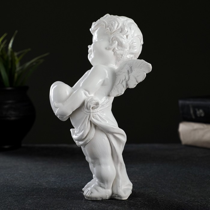 Фигура Фигура "Ангелочек с сердцем" 10х17см