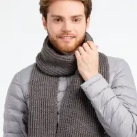 Шарф Nordkapp, серый меланж