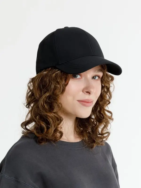 Бейсболка Cityscape, черная Бейсболка Cityscape, черная