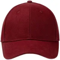 Бейсболка Hillside, бордовая Бейсболка Hillside, бордовая