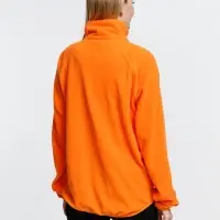Куртка флисовая унисекс Fliska, оранжевая, размер XS/S
